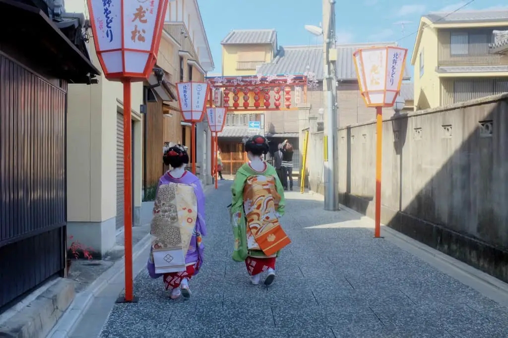 Real Geisha in Kyoto