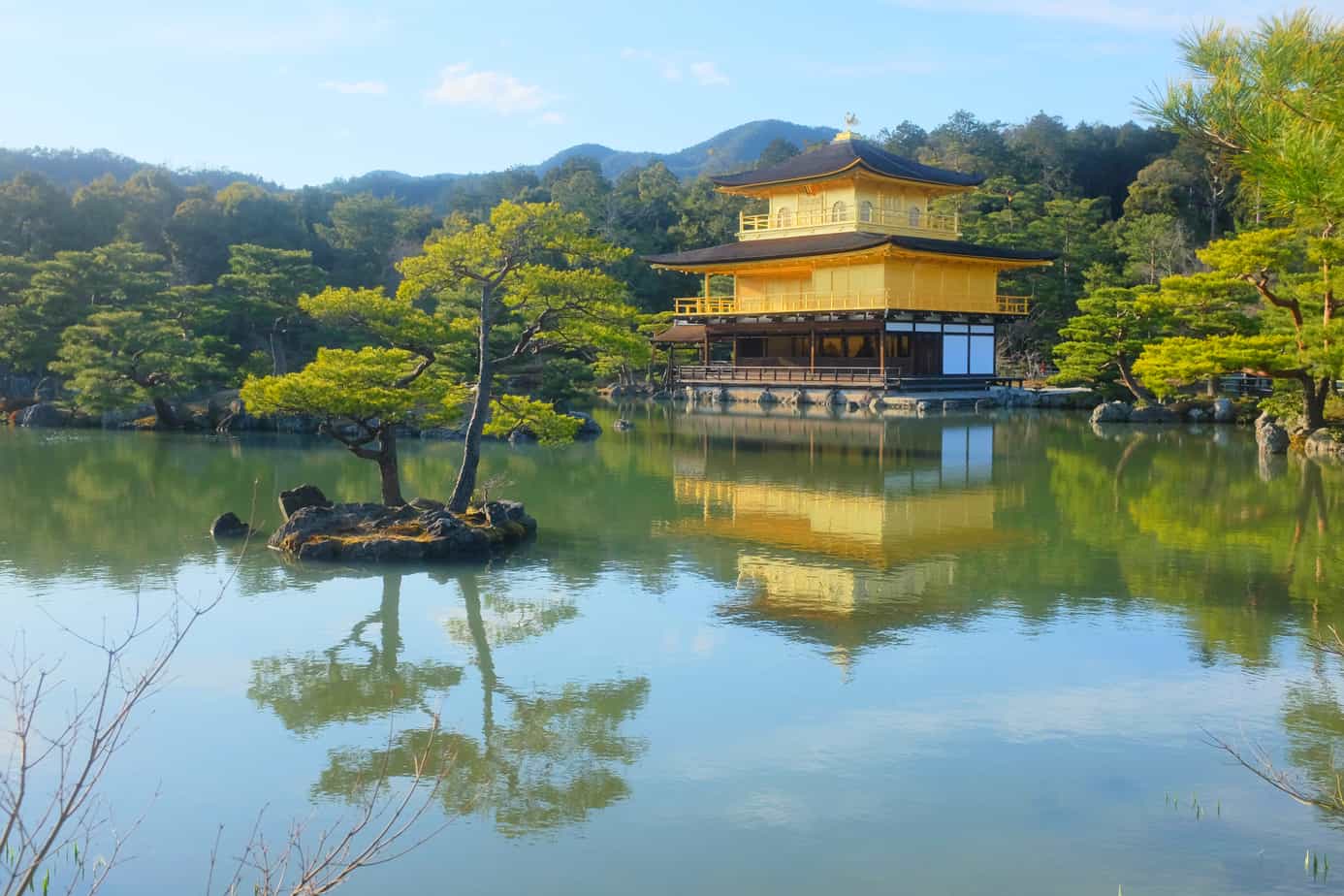 Golden Temple in Kyoto