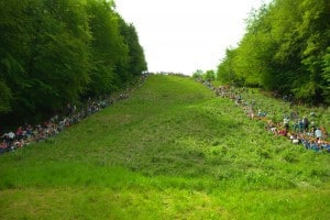 Coopers Hill cheese rolling