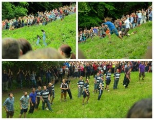 Coopers Hill cheese rolling
