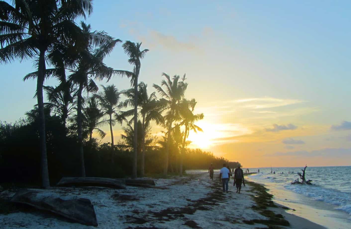 Sunset on Mafia Island