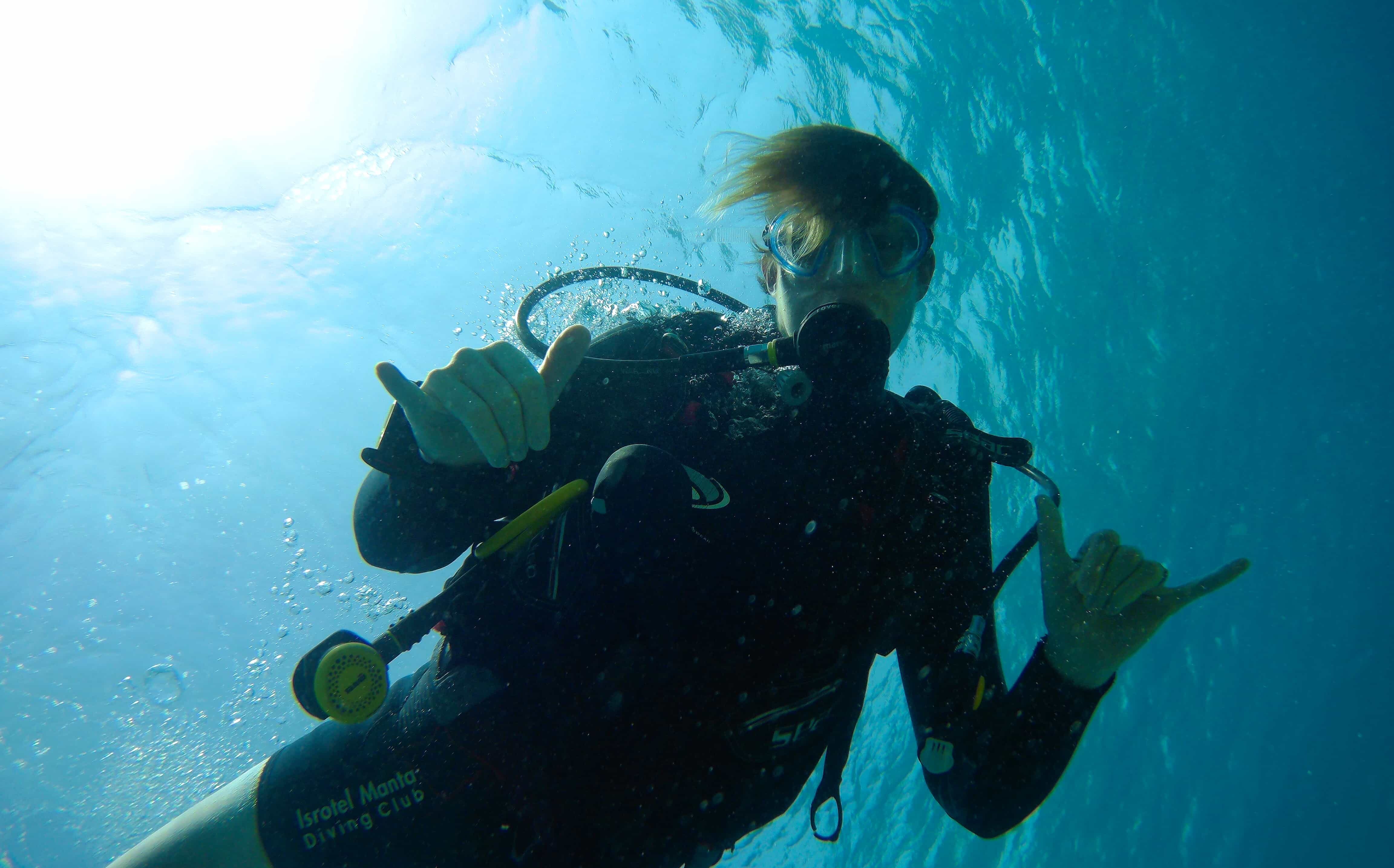 Alon Rivkind freediving course in Eilat