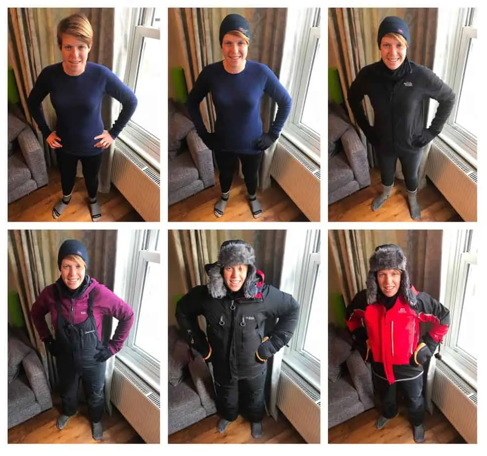 Arctic circle clothing guide for cold weather & polar expeditions