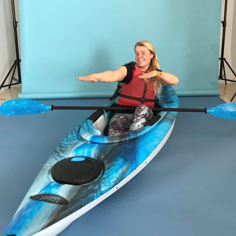 Paddle Pickup photoshoot at the Observer