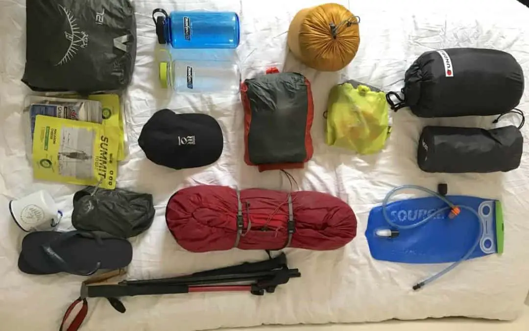 hiking kit