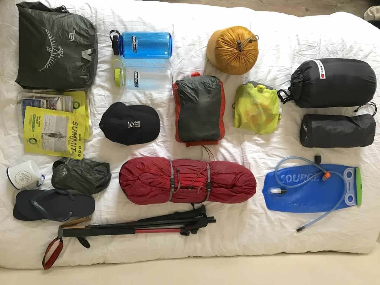 What to pack for the Jordan Trail