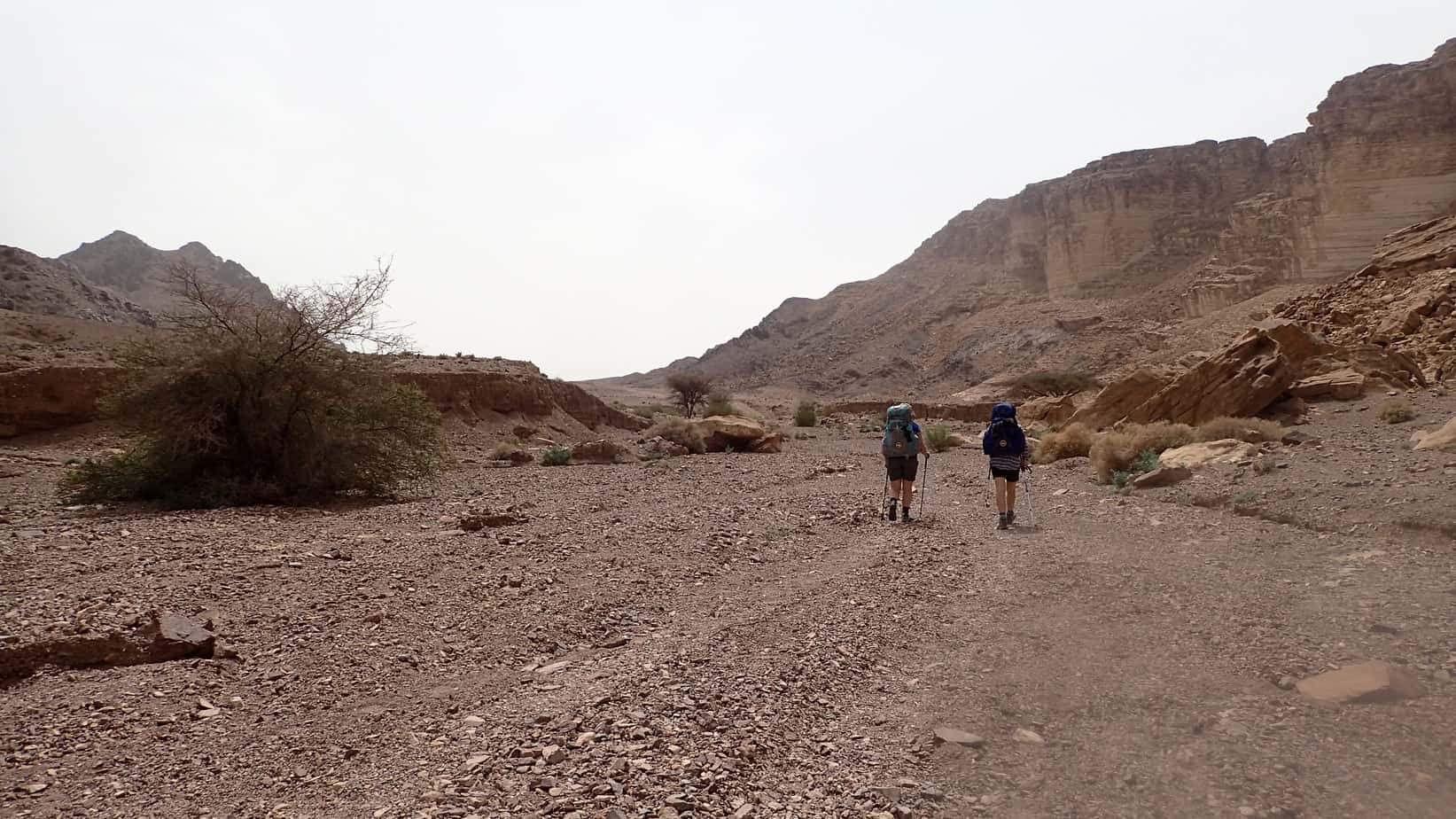 Hiking in Jordan