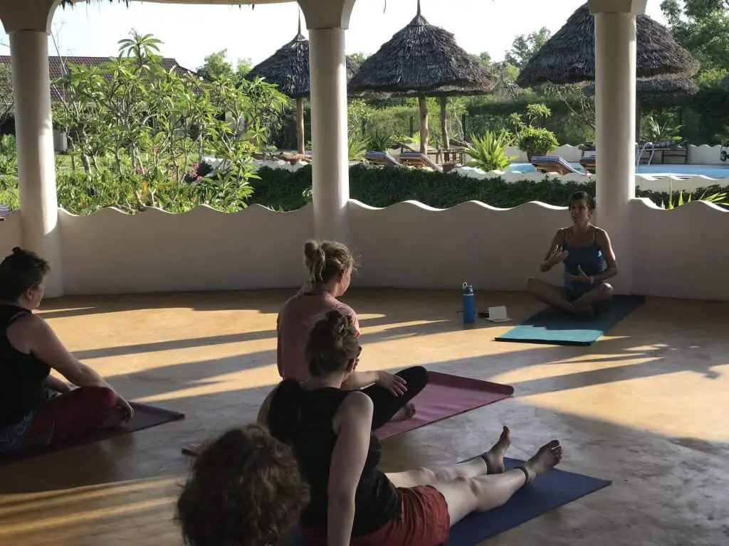 Yoga on Mafia Island Love Her Wild