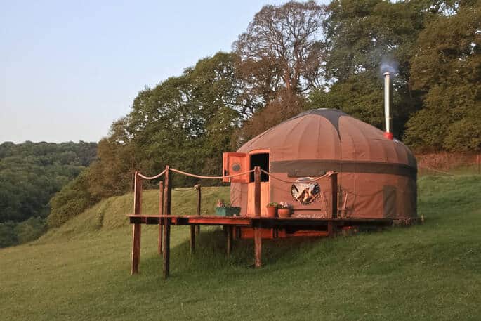 Somerset yurt