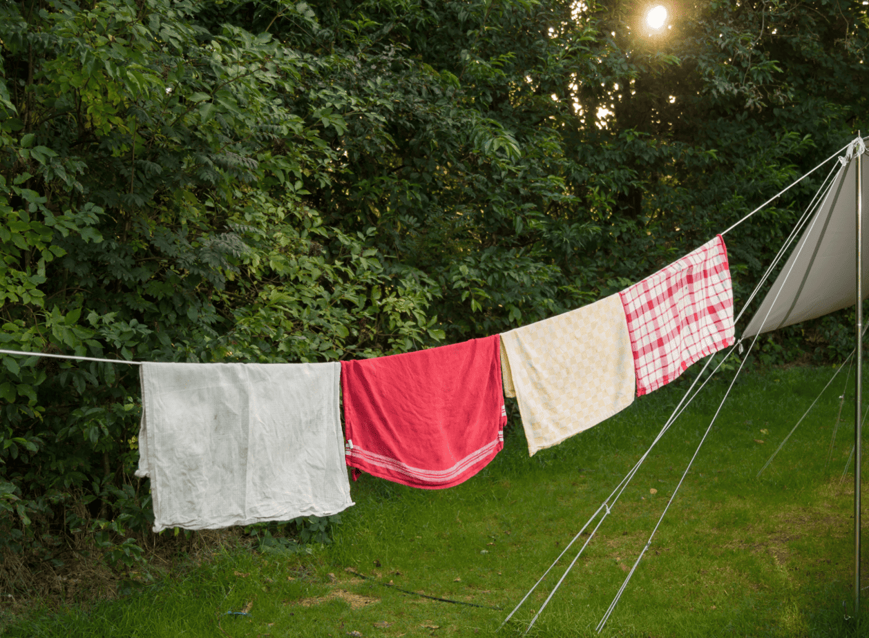 Camping washing line