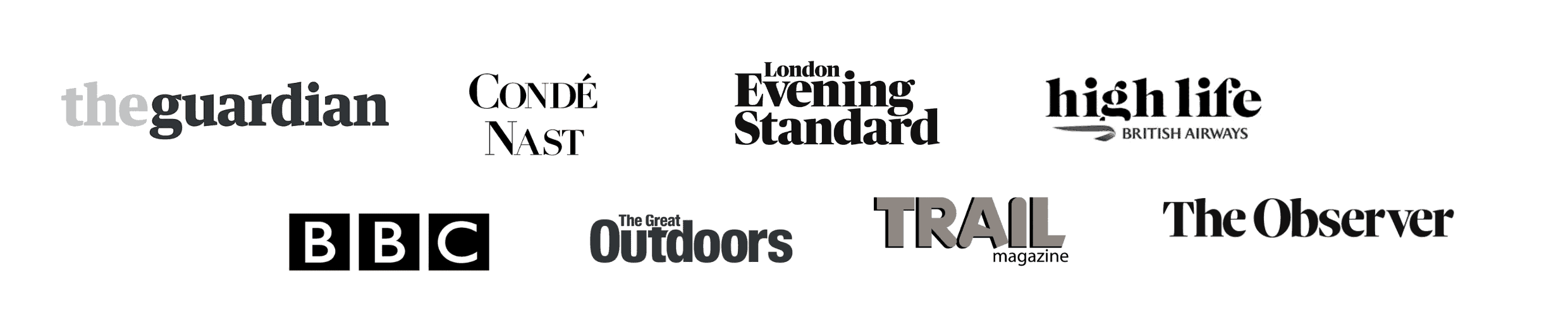 As seen in (1) Media banner